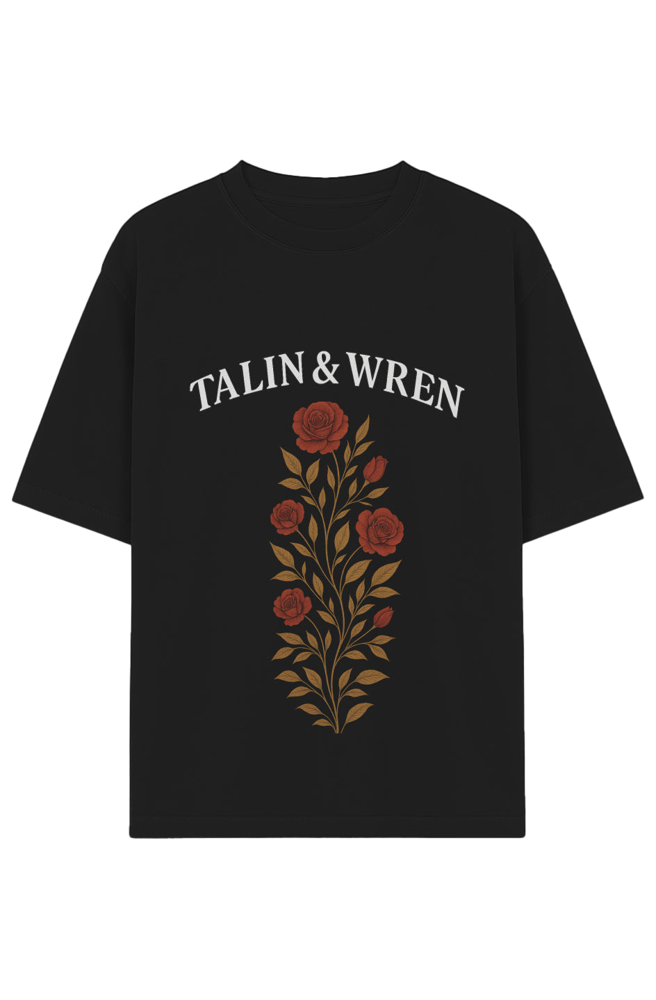 Garment-Dyed Drop-Shoulder Tee