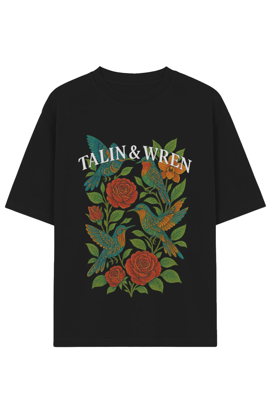 Garment-Dyed Drop-Shoulder Tee