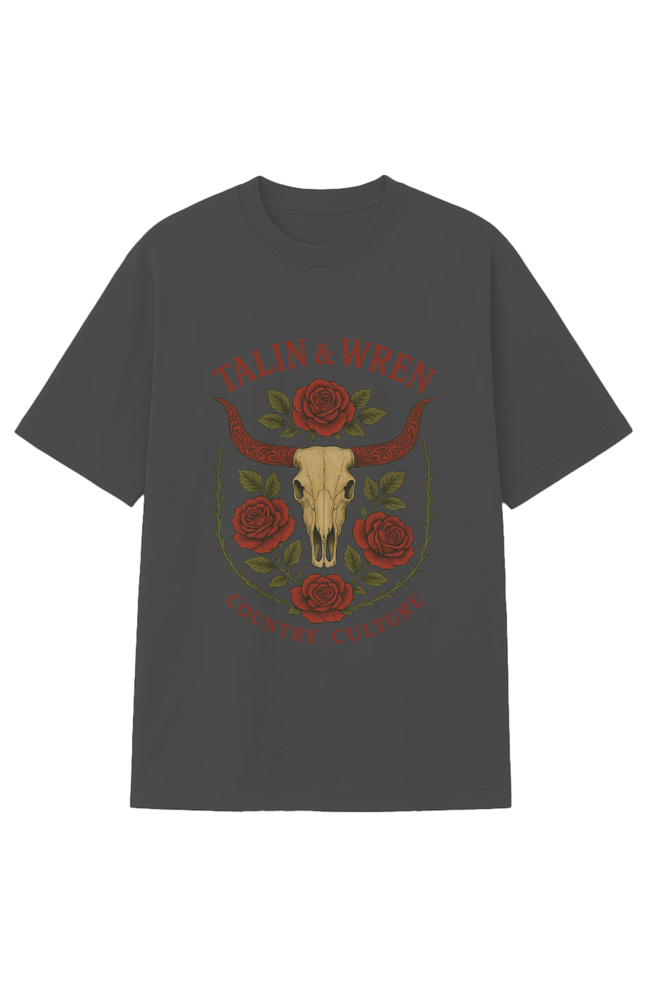 TALIN & WREN BLACK T-SHIRT