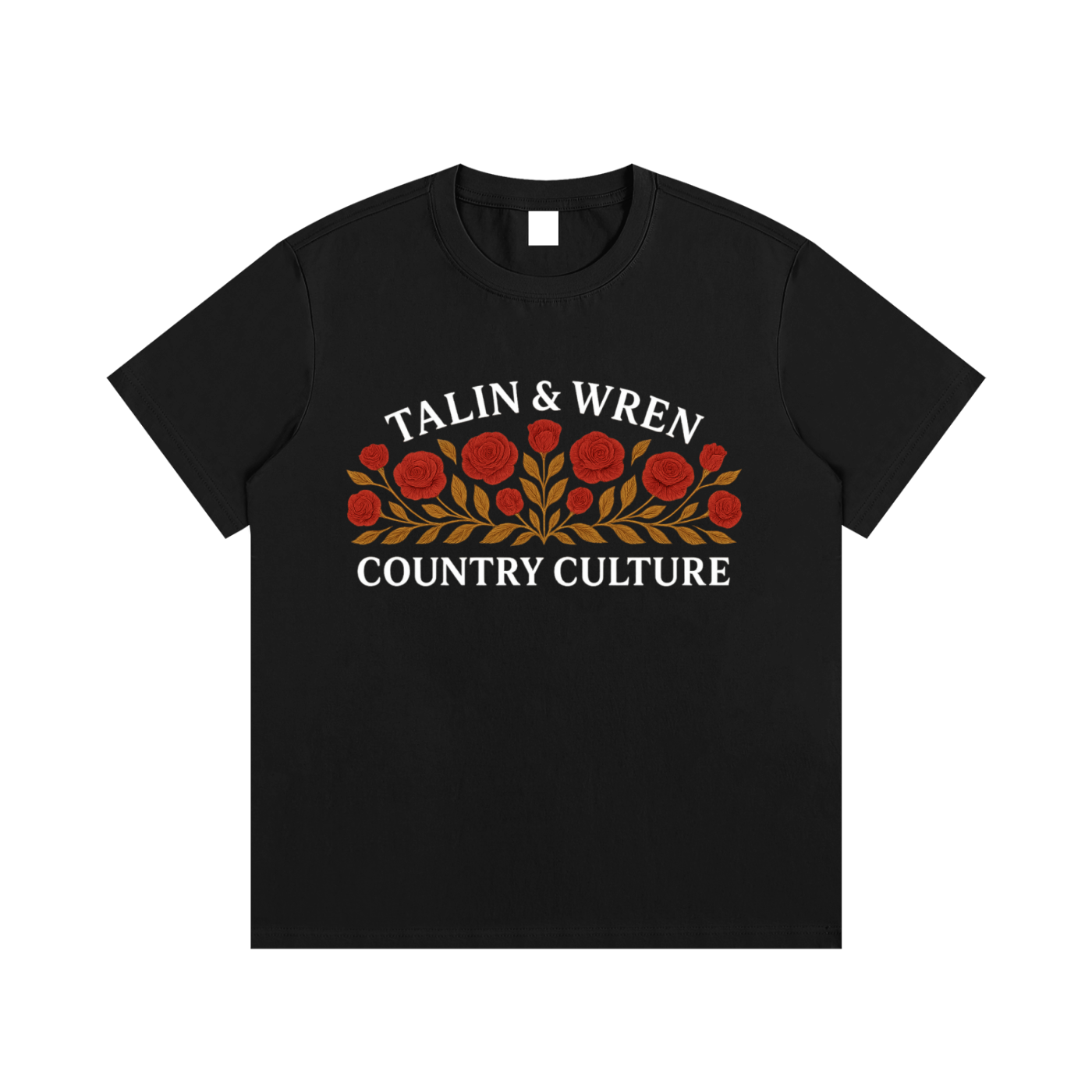 TALIN & WREN Country Culture Roses Logo Tee
