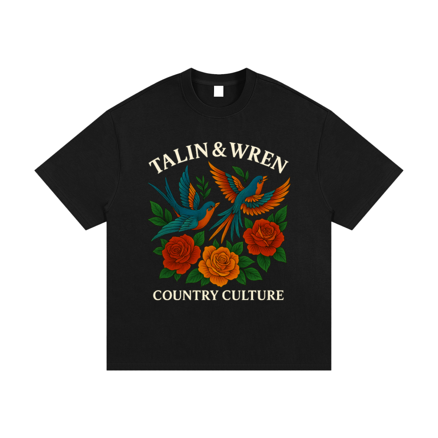 TALIN & WREN Country Culture Cotton T-Shirt