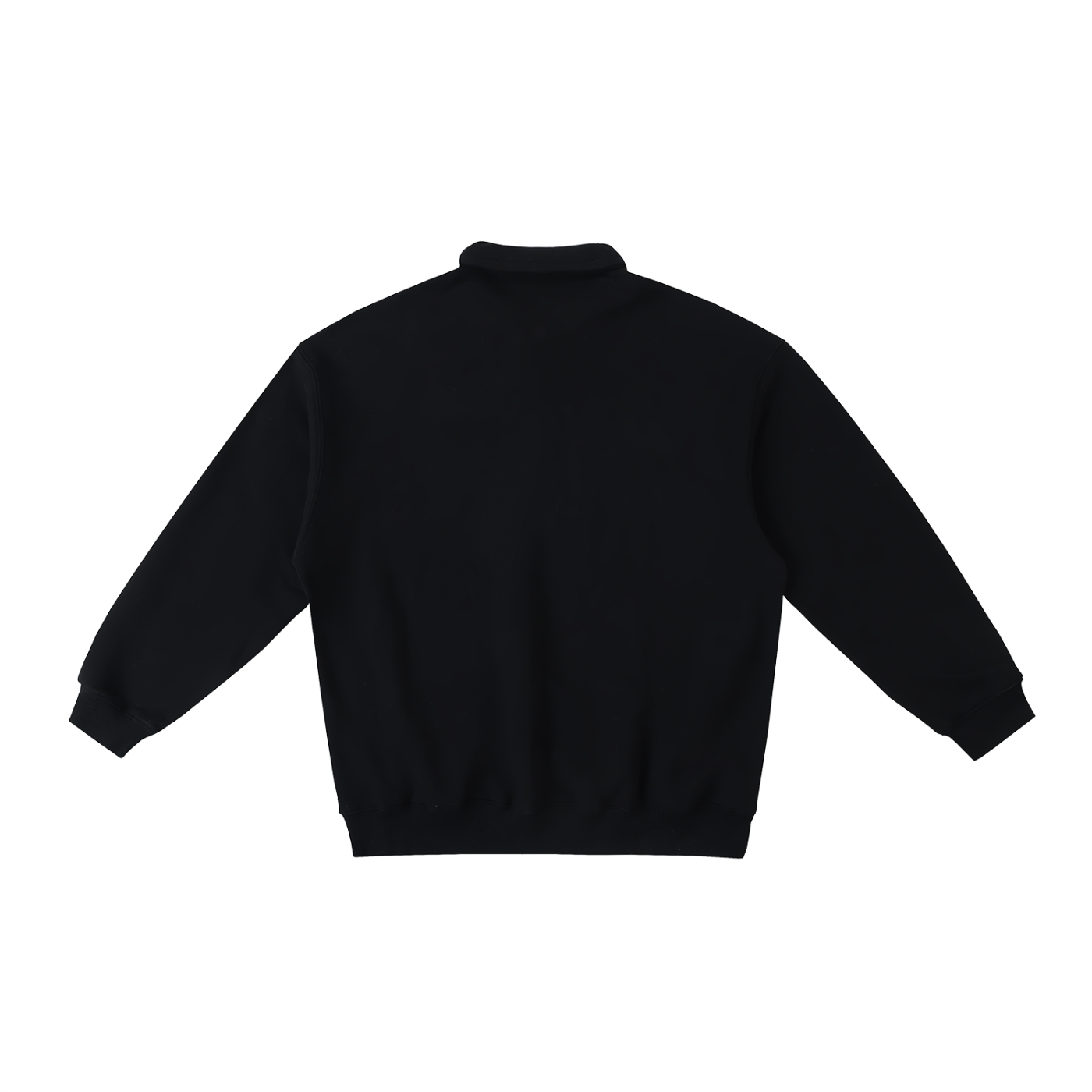 TALIN & WREN Polo-Collar Sweatshirt
