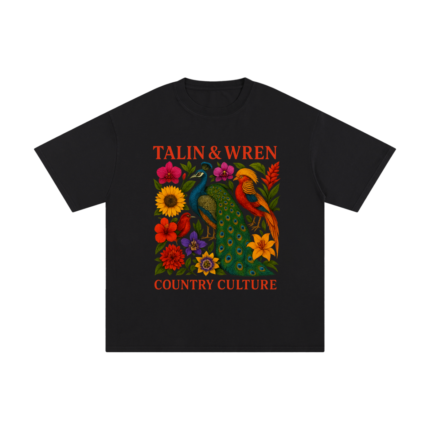 TALIN & WREN Country Culture Oversize Tee