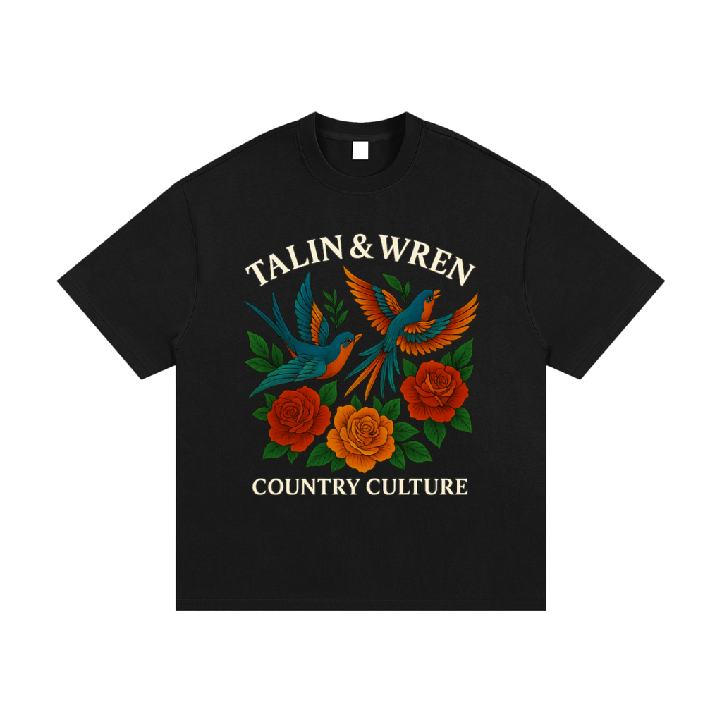 TALIN & WREN Country Culture Cotton T-Shirt